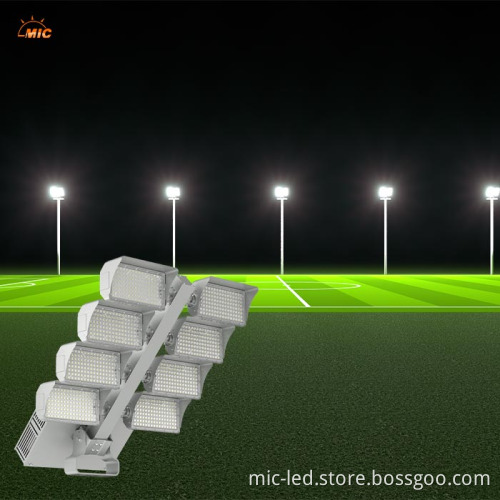 High Luminous Efficiency IP66 High Power Flood Light - 500W to 3000W LED High Mast Light